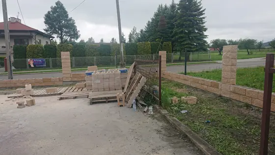 Remont płotu — zdjęcie 2