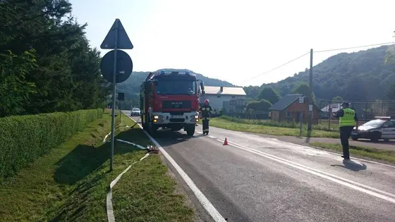 Rozszczelniona rura z gazem – 26.06.2015 — zdjęcie 2