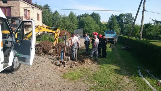 Rozszczelniona rura z gazem – 26.06.2015 — zdjęcie 3