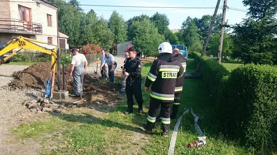 Rozszczelniona rura z gazem – 26.06.2015 — zdjęcie 4