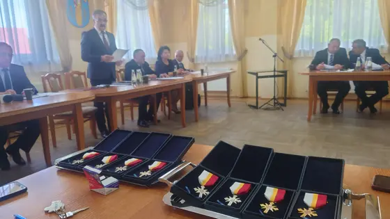 Sesja Rady Gminy Lipinki — odznaczenia — zdjęcie 3
