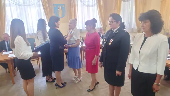Sesja Rady Gminy Lipinki — odznaczenia — zdjęcie 5