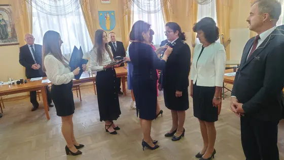 Sesja Rady Gminy Lipinki — odznaczenia — zdjęcie 8