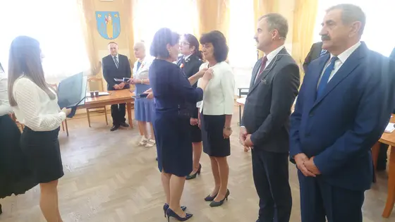 Sesja Rady Gminy Lipinki — odznaczenia — zdjęcie 9