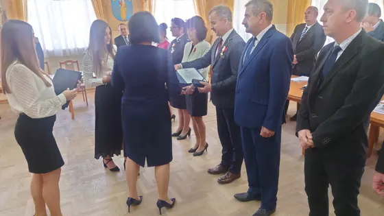 Sesja Rady Gminy Lipinki — odznaczenia — zdjęcie 14