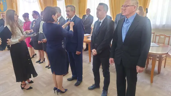 Sesja Rady Gminy Lipinki — odznaczenia — zdjęcie 15