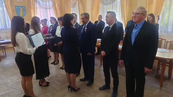 Sesja Rady Gminy Lipinki — odznaczenia — zdjęcie 16
