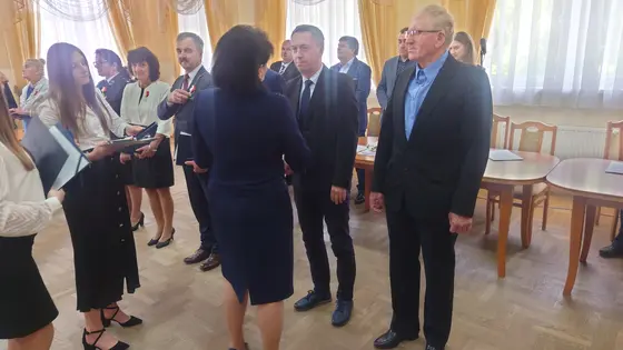 Sesja Rady Gminy Lipinki — odznaczenia — zdjęcie 17