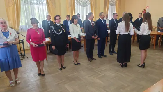 Sesja Rady Gminy Lipinki — odznaczenia — zdjęcie 19