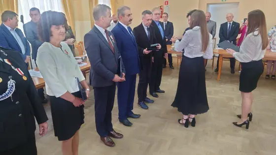 Sesja Rady Gminy Lipinki — odznaczenia — zdjęcie 20