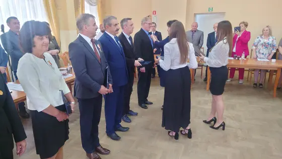 Sesja Rady Gminy Lipinki — odznaczenia — zdjęcie 21