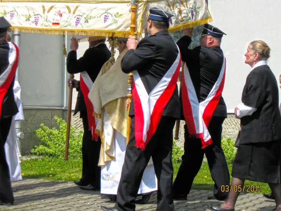 Udział w procesjach – 2011