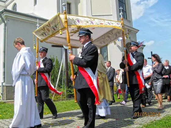 Udział w procesji – 2013