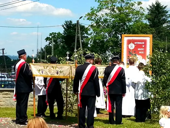 Udział w procesji – Boże Ciało 2014 — zdjęcie 4