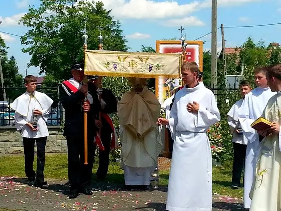 Udział w procesji – Boże Ciało 2014 — zdjęcie 6