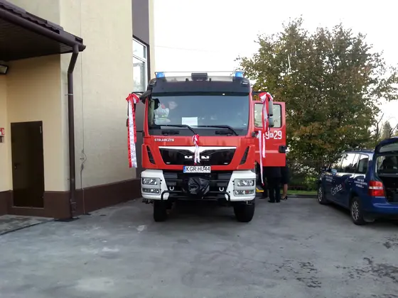 Uroczystość poświęcenia samochodu MAN — 04.10.2014 — zdjęcie 3