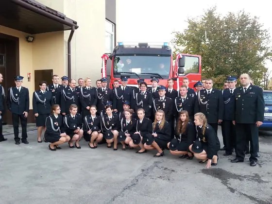 Uroczystość poświęcenia samochodu MAN — 04.10.2014 — zdjęcie 12