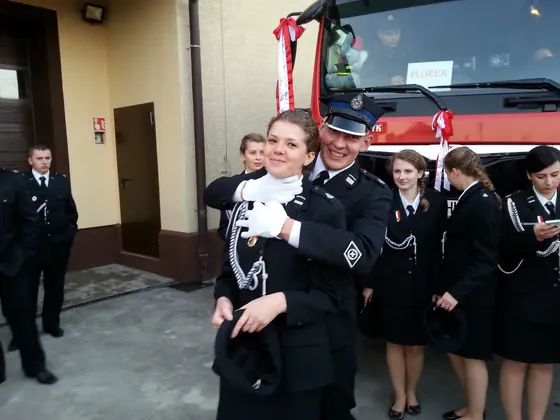 Uroczystość poświęcenia samochodu MAN — 04.10.2014 — zdjęcie 14