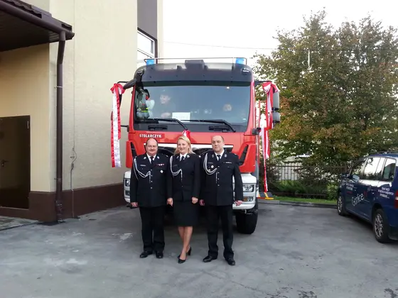 Uroczystość poświęcenia samochodu MAN — 04.10.2014 — zdjęcie 26