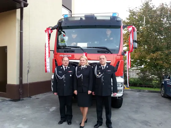 Uroczystość poświęcenia samochodu MAN — 04.10.2014 — zdjęcie 27