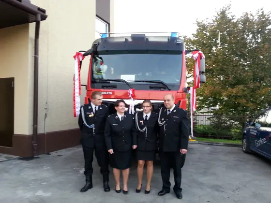 Uroczystość poświęcenia samochodu MAN — 04.10.2014 — zdjęcie 28