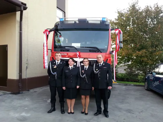 Uroczystość poświęcenia samochodu MAN — 04.10.2014 — zdjęcie 29