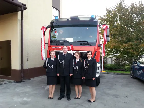 Uroczystość poświęcenia samochodu MAN — 04.10.2014 — zdjęcie 33