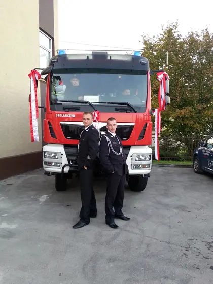 Uroczystość poświęcenia samochodu MAN — 04.10.2014 — zdjęcie 39