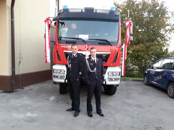 Uroczystość poświęcenia samochodu MAN — 04.10.2014 — zdjęcie 42