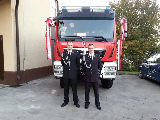 Uroczystość poświęcenia samochodu MAN — 04.10.2014 — zdjęcie 43