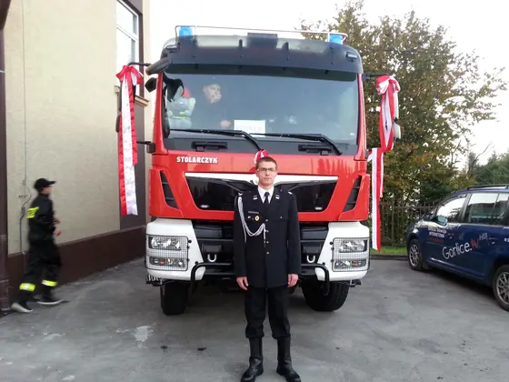 Uroczystość poświęcenia samochodu MAN — 04.10.2014 — zdjęcie 44