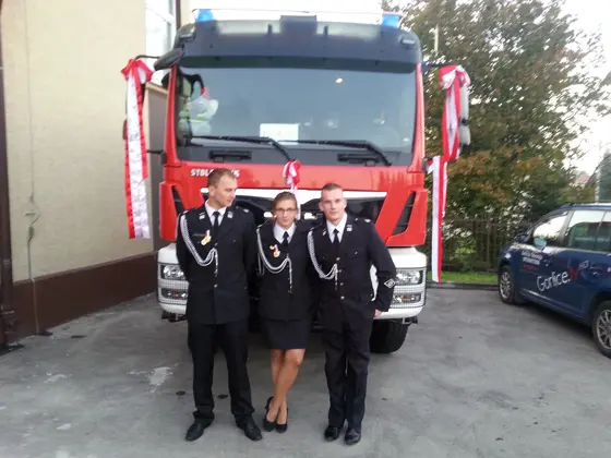 Uroczystość poświęcenia samochodu MAN — 04.10.2014 — zdjęcie 46