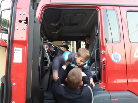 Uroczystość poświęcenia samochodu MAN — 04.10.2014 — zdjęcie 53