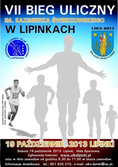 VII Bieg uliczny w Lipinkach – 19.10.2013