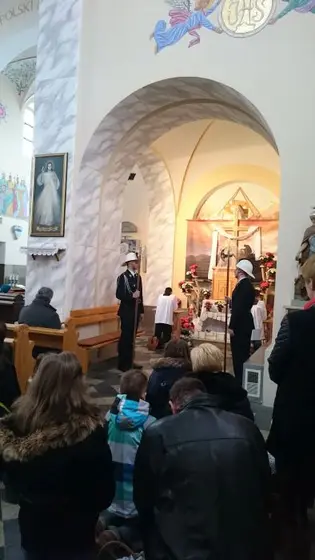 Warta honorowa przy Grobie Pańskim — 2015 — zdjęcie 20