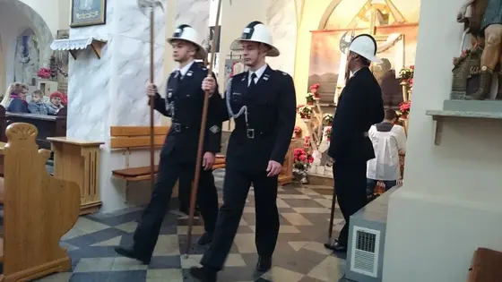 Warta honorowa przy Grobie Pańskim — 2015 — zdjęcie 25