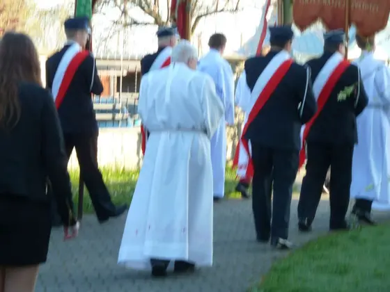 Wielkanoc — warta honorowa 19.04.2014 — zdjęcie 7