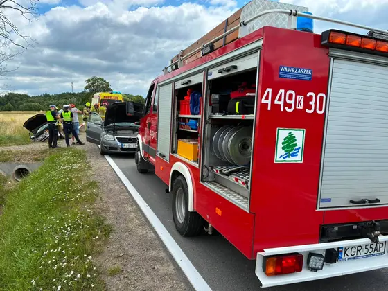 Wypadek na drodze wojewódzkiej — 04.07.2026 — zdjęcie 6