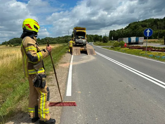 Wypadek na drodze wojewódzkiej — 04.07.2026 — zdjęcie 7