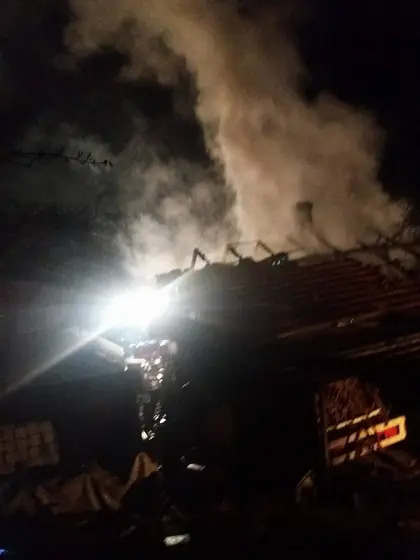 Działania gaśnicze — 9 marca 2018 — zdjęcie 2