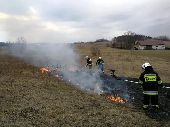 Działania gaśnicze — 15 marca 2018