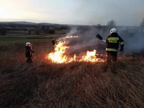 Działania gaśnicze — 4 kwietnia 2018