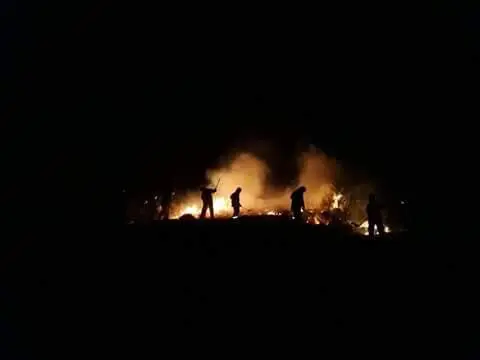 Działania gaśnicze — 9 kwietnia 2018 — zdjęcie 6