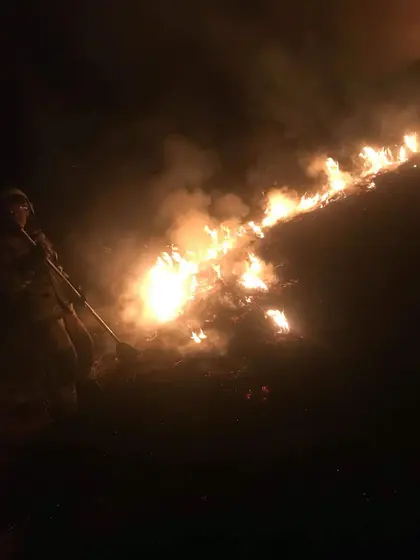 Działania gaśnicze — 31 marca 2019 — zdjęcie 12
