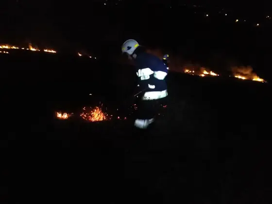 Działania gaśnicze — 11 kwietnia 2019 — zdjęcie 2