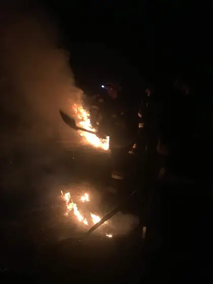 Działania gaśnicze — 18 kwietnia 2019 — zdjęcie 3
