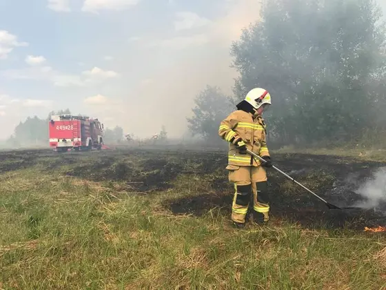 Działania gaśnicze — 18 lipca 2019