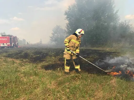 Działania gaśnicze — 18 lipca 2019 — zdjęcie 14