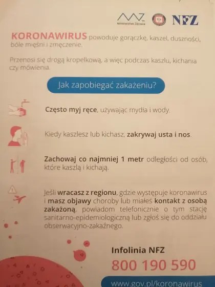 Z życia jednostki — 15 marca 2020