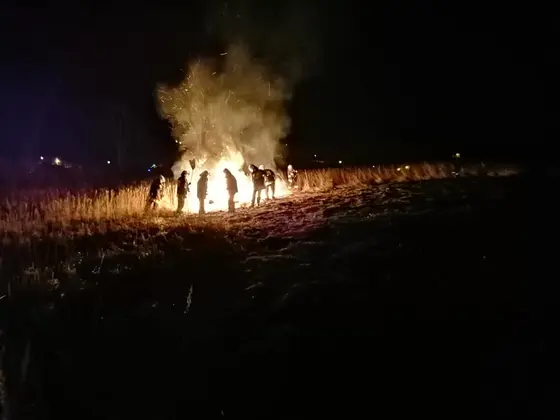 Działania gaśnicze — 19 marca 2020